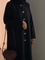 Golden Hearts Abaya - Image 4