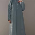 Sage Elegance Abaya - Image 3