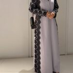 Noir Lace Abaya