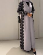 Noir Lace Abaya