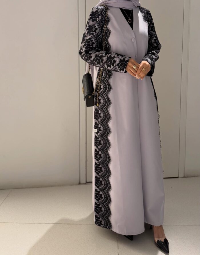 Golden Hearts Abaya